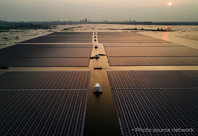 floating solar system