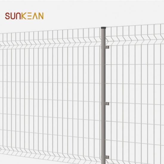 Weld mesh hoop fence