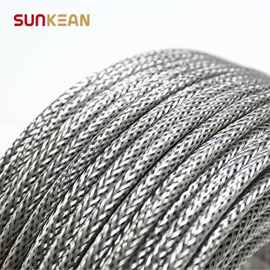 H1Z2Z2-K with stainless steel braid PV cable