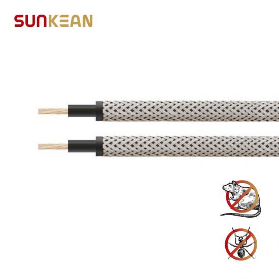 H1Z2Z2-K with stainless steel braid PV cable